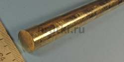 Пруток бронзовый БрАЖ9-4, диаметр 16 мм